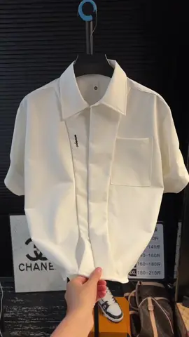 Áo Sơ Mi cộc tay – đơn giản nhưng không hề đơn điệu 😍 #fyp #xuhuongtiktok #tiktokshop #dealhot #aosomi #thoitrangnam #OOTD #stylehanquoc #formrong #basicstyle 