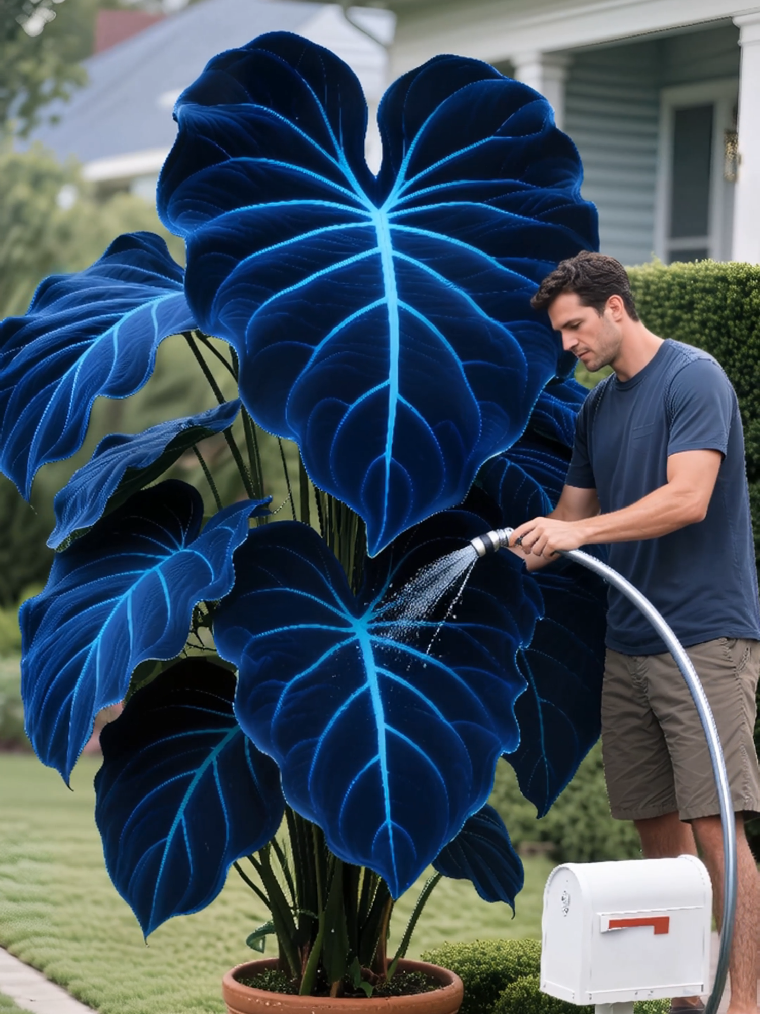God's Blue Tear Hosta: The Stunning Plant That Will STEAL the Spotlight!#HostaLove #DreamGarden #NoMaintenancePlants #BluePlants #GardenInspo #tiktokshop #fyp