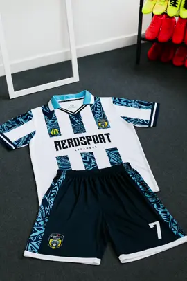 Jersey Futsal Bola TROPICAL LEAVE BLUE berkerah aerosports #jerseyfutsal #jersey #jerseyshore #jerseyclub #jerseybola 