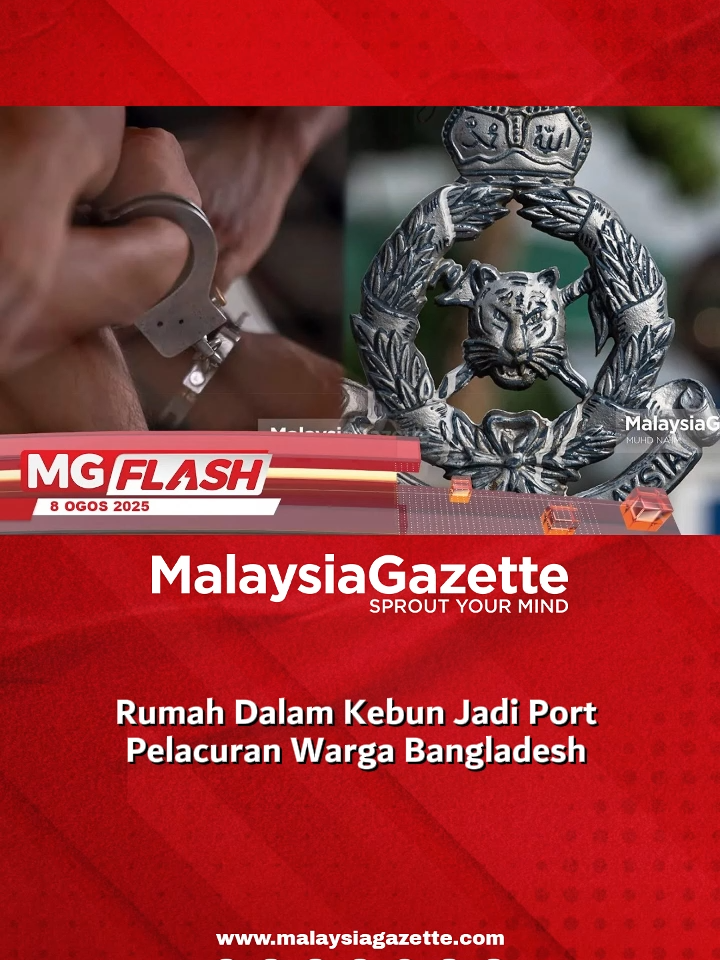 Rumah Dalam Kebun Jadi Port Pelacuran Warga Bangladesh  #MGFlash  Sebuah rumah tumpangan dalam kawasan kebun kelapa di Kampung Tualang 7, Ipoh, Perak bukan sahaja menjadi tempat pekerja berehat tetapi juga tempat persundalan warga Bangladesh.  #malaysiagazette