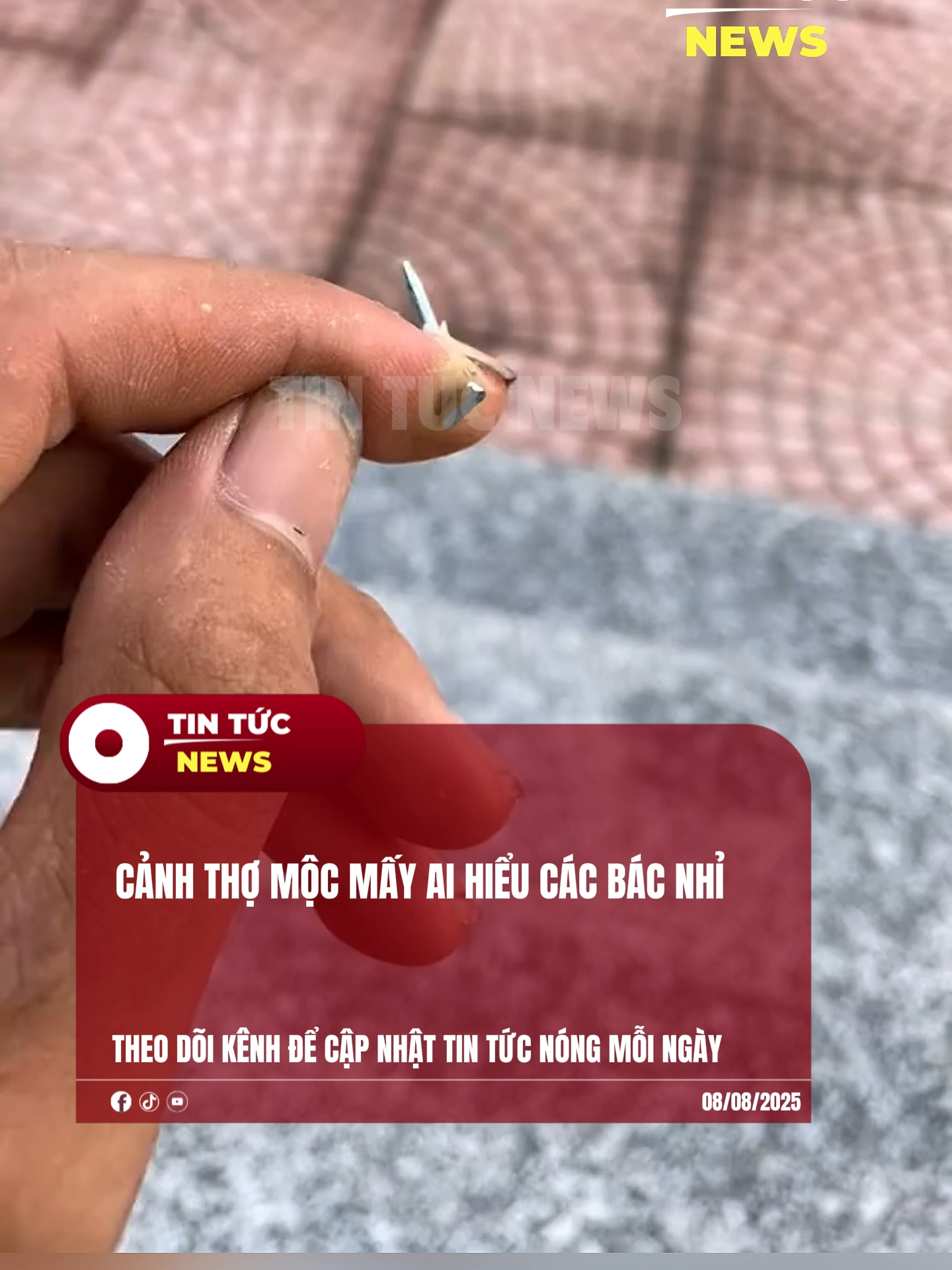 CẢNH THỢ MỘC MẤY AI HIỂU CÁC BÁC NHỈ #tintucnewsvn