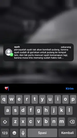 kangen ayah :(