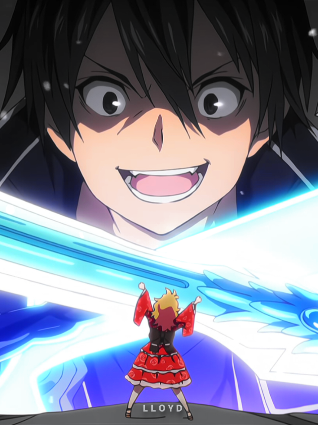 kirito nyasar,tiba tiba starburst stream🗿🔥#animeedit #eromangasensei #swordartonline #sao #kirito #kazutokirigaya #fyp 