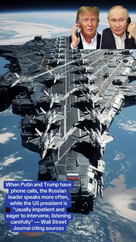When Putin and Trump have phone calls, the Russian leader speaks more often, while the US president is 