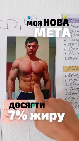 Це початок челенджу до 7% в натураху Привіт, я починаю но нову сушку. Буду ділитися всім процесом як побудувати форму мрії в без фарми. Приєднуйся 💪 #Fitness #transformation #motivation #кузьмаолексій, #тренування #качалка #75hardchallenge 