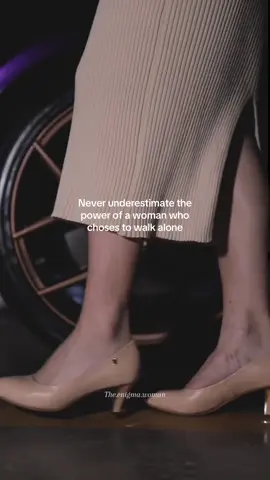 Loneliness is power not a weakness. To walk alone is harder than walking in a crowd. #foryou  #woman #womanpower #enpowerment 