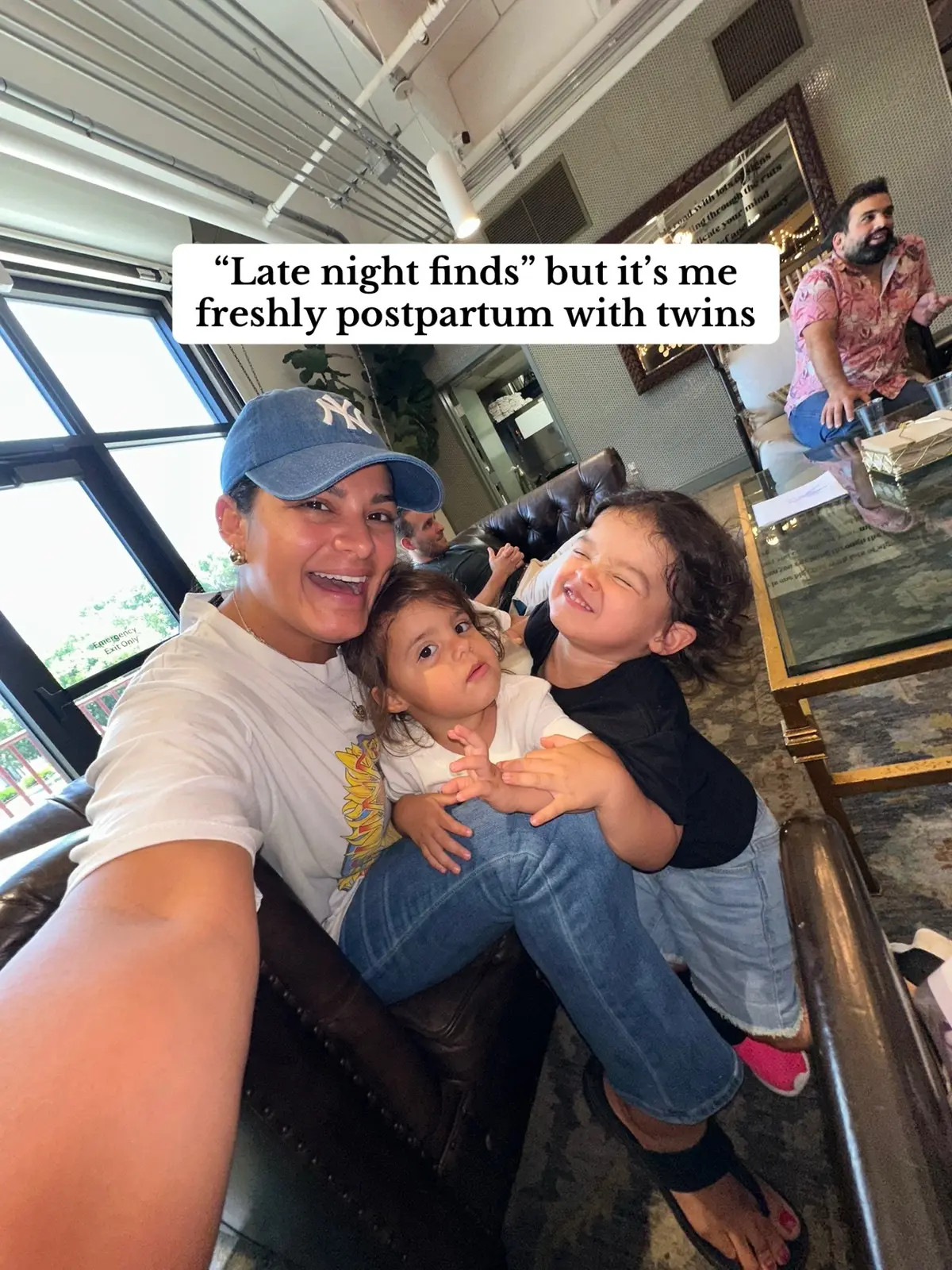 If I could have them this little again I would. What I thought were the “trenches” were actually the moments I miss the most 🧡 #postpartum #twinmom #beforeandafter 