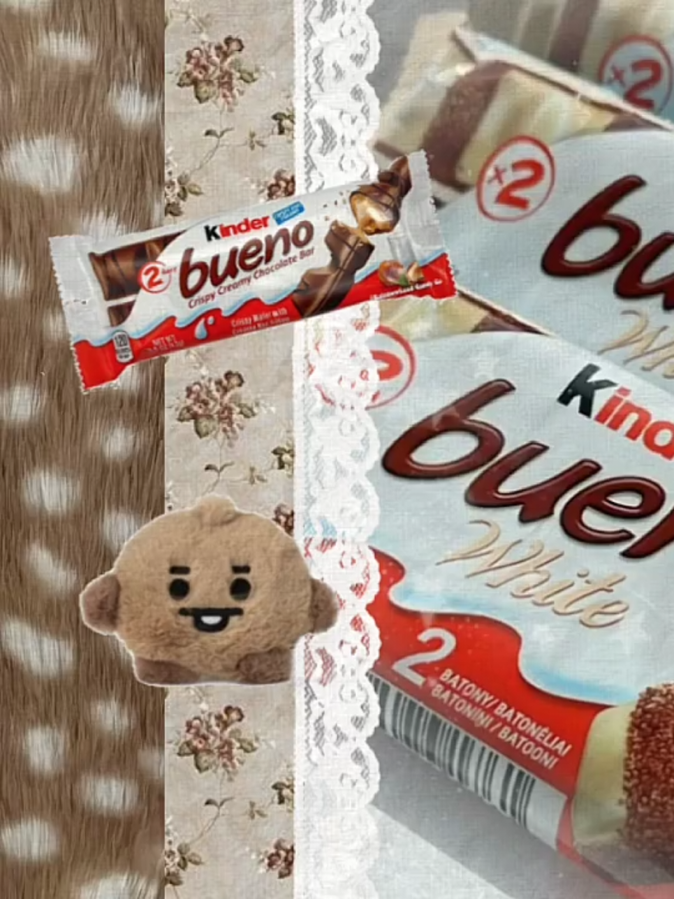 KINDER BUENO!! || Requested by @yamyams_27 and others || #moodboard #edit #moodboardedit #aesthetic #food #foodtiktok #snack #dessert #kinder #kinderbueno #kinderbuenowhite #chocolate #bueno #delicious #trending #foryouu 