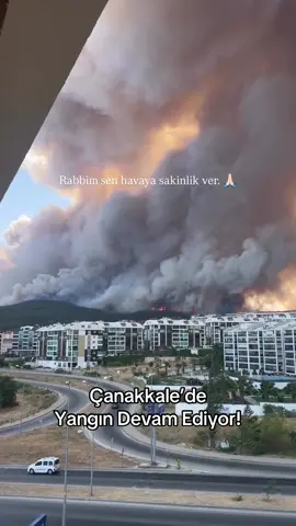 Çanakkale’de yangın var! 