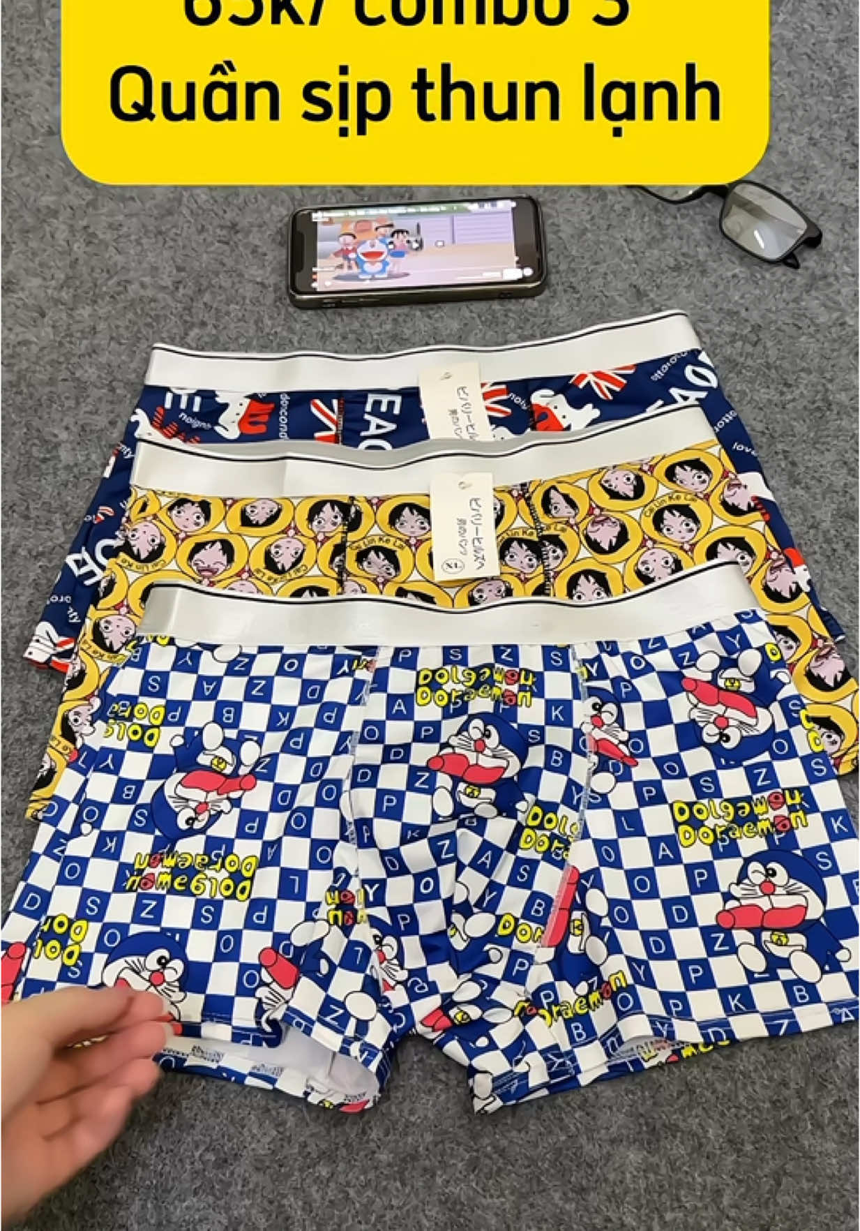 Quần sịp cho các bé 25kg-95kg ạ. 65k/3 quần. Miễn ship#sipnamthunlanh #sipnamcaocap #sipnam #trendingtiktok #xuhuong 