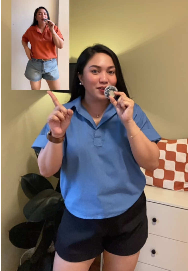 Super ganda kasi talaga ng fit ng polo na ‘to sis!  #poloshirt #poloblouse #polo #womenstop 