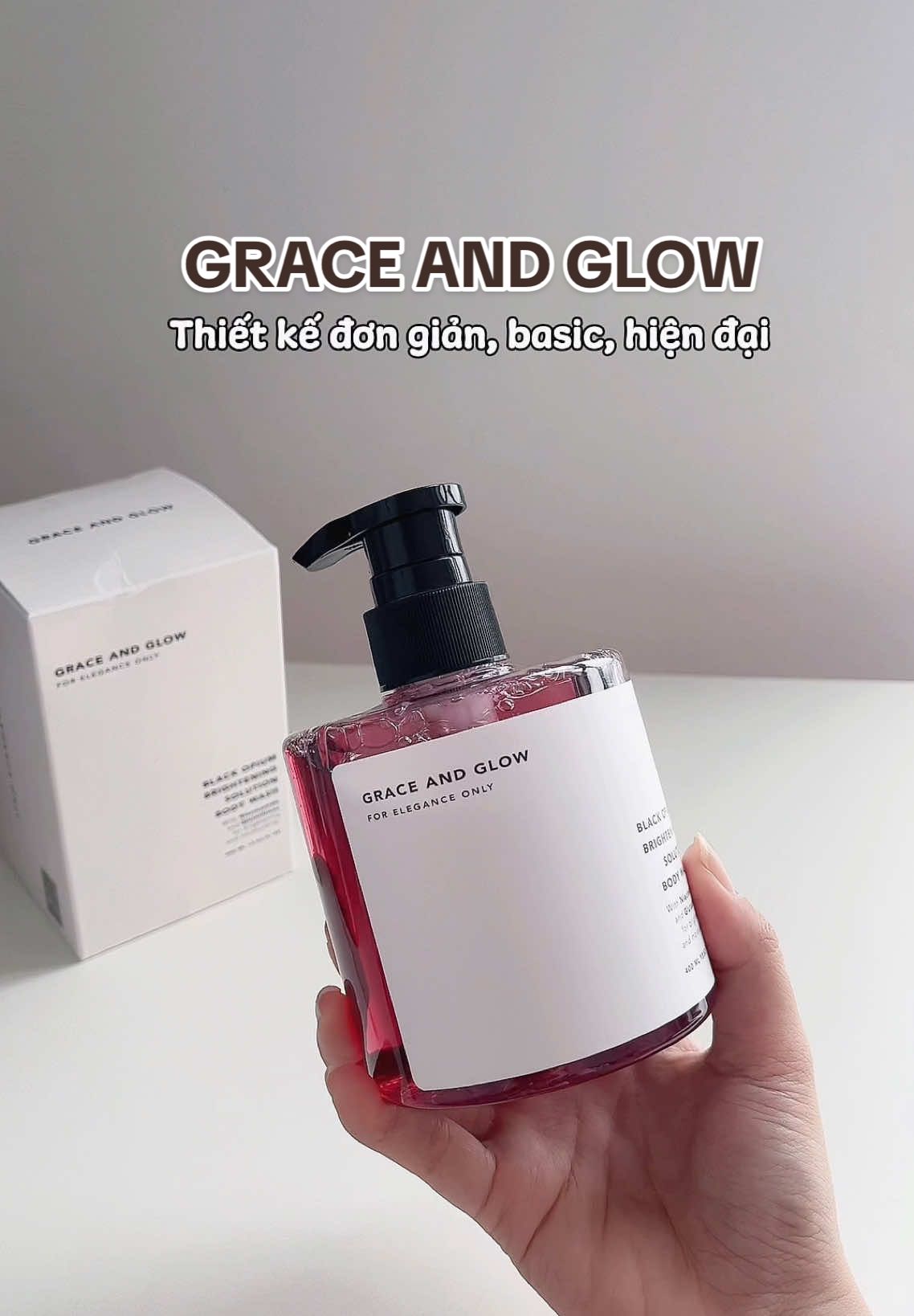 Một em sữa tắm vừa thơm vừa sáng da nè cả nhà ơi 🌸 Grace And Glow  #hgreview #graceandglow #graceandglowbodywash #suatamgraceandglow #suatamnuochoa 