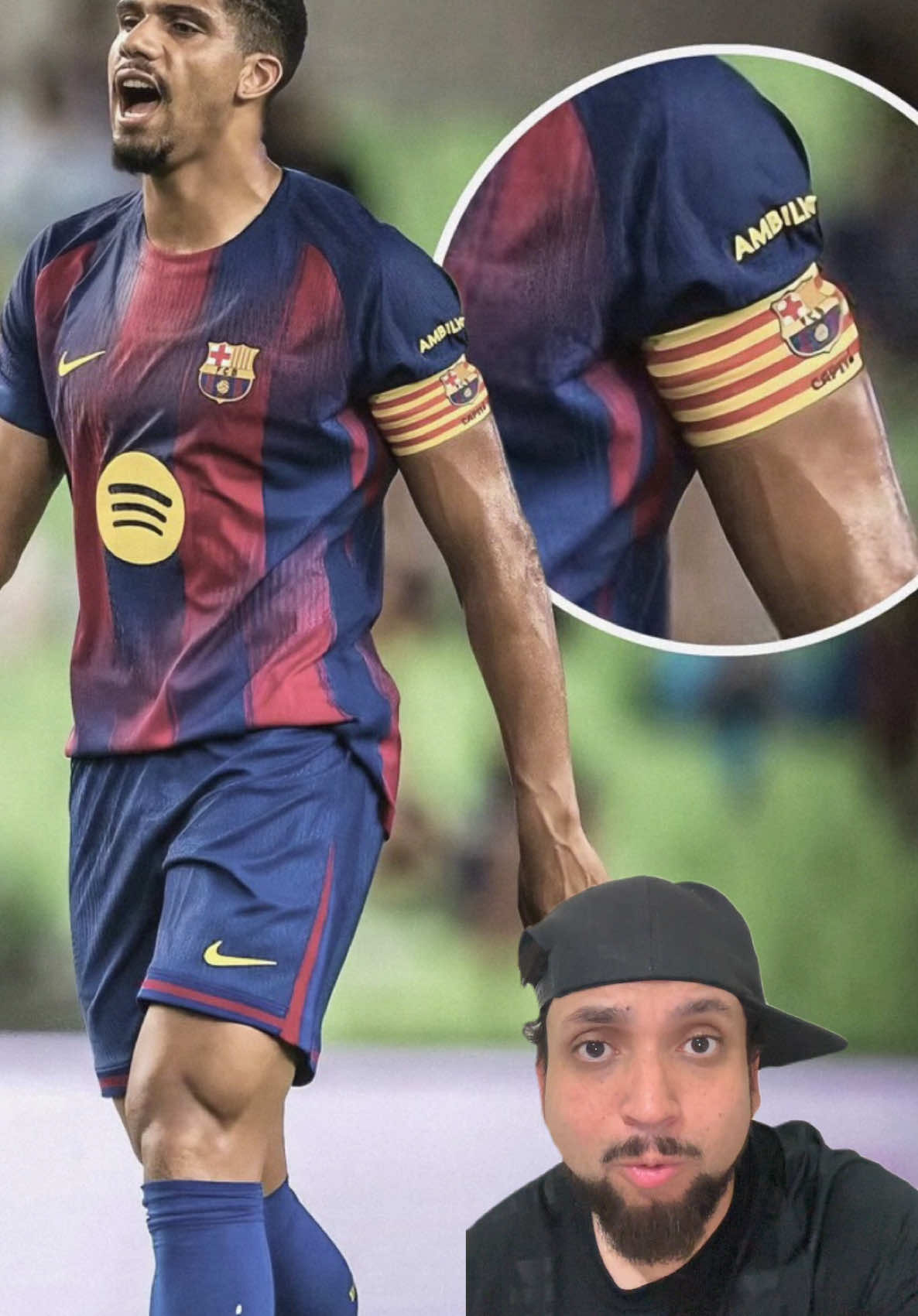 Agora não tem jeito! Vamos torcer #TiktokEsportes #Barcelona #InigoMartinez #RonaldAraujo 