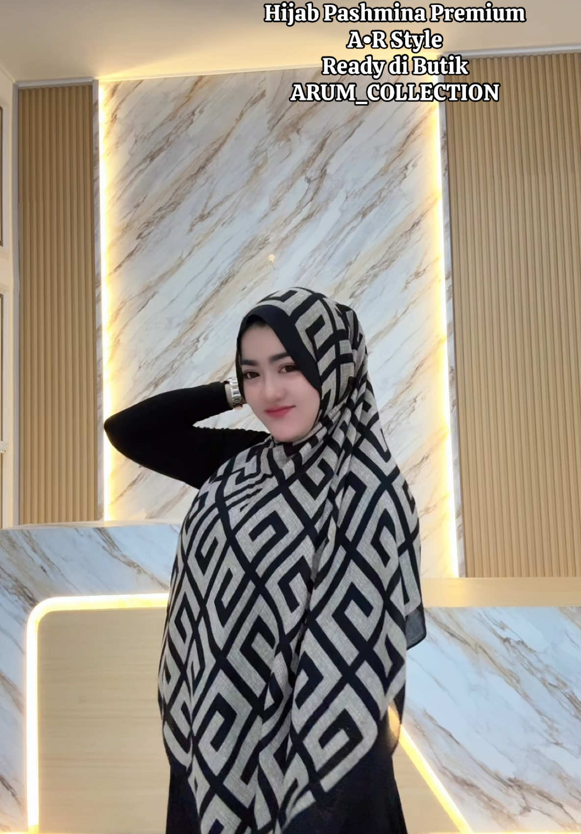 Hijab Pashmina Ori Premium A•R Style by ARUM_COLLECTION BUTIK✨ada banyak Pilihan Motiv, Info Order by WA ☎️ 087854000046#arumcollectionsumenep #Butikmuslimahsumenep #fypシ゚viral🖤tiktok 