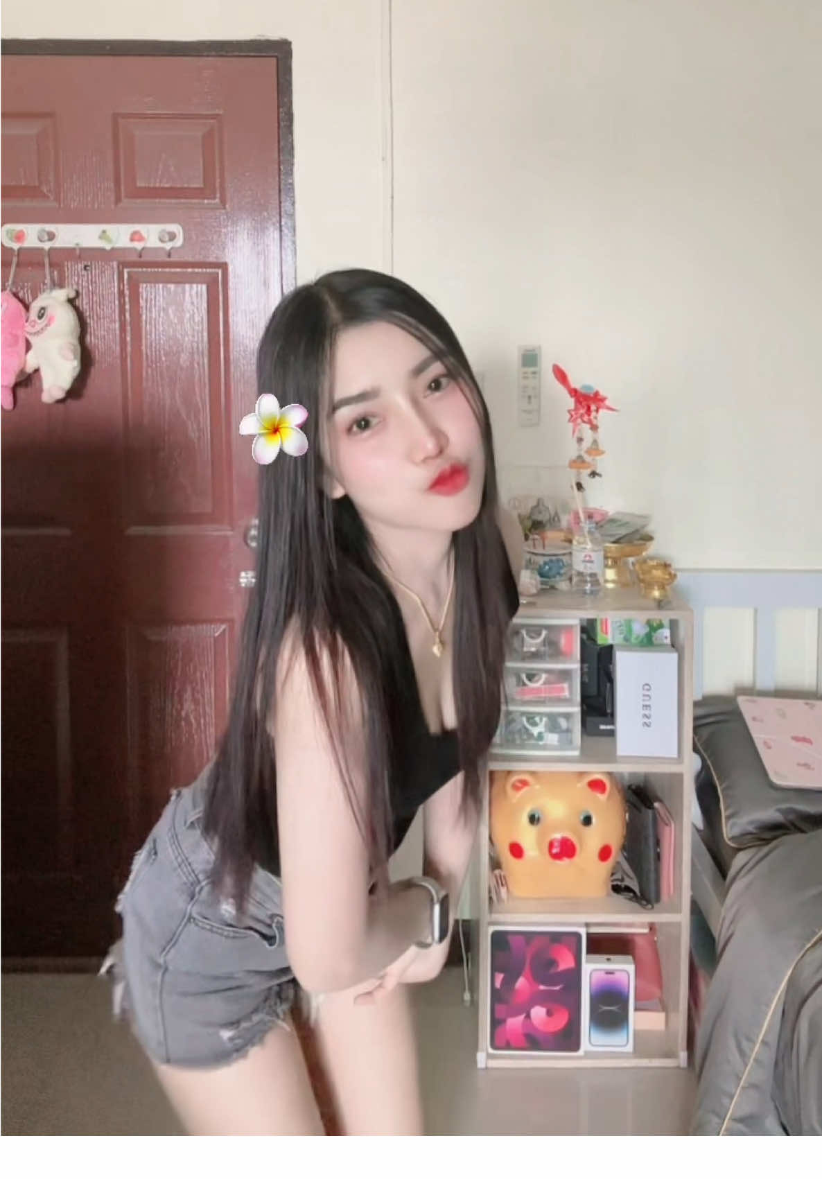 🐷🥰 เด็กน้อย ขี้ดื้อ #เต้นไม่เป็น เอวแข็งหมดแล้ว 