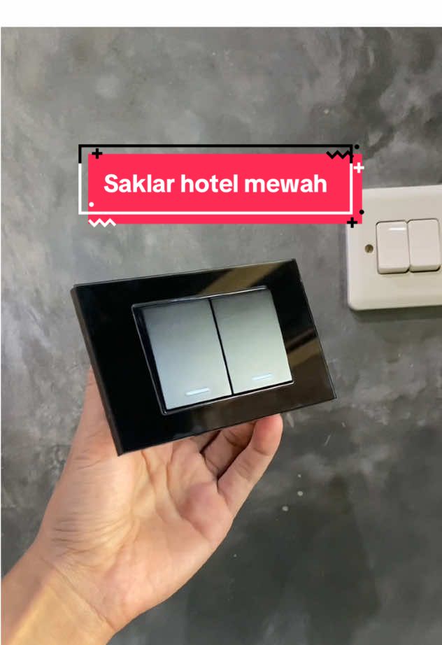 Jangan salah pilih saklar lampu kalau gak mau gagal estetik #saklarlampu #saklaraesthetic #saklarhotel 