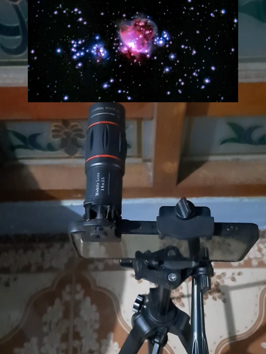 Proses Pengambilan Gambar Nebula Orion #tiktok #fypシ゚ #orionnebula #nebulaorion #astrophile #astrophotography #fyp #tiktok 