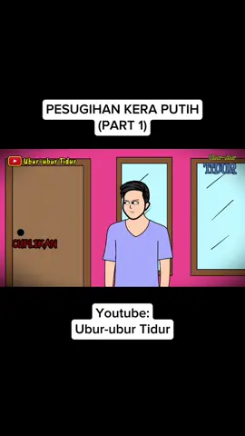 FULLNYA KE YOUTUBE AJA🗿❗️ Di sini uploadnya emang telat hehe🗿🫰 Btw ini judulnya PESUGIHAN KERA PUTIH❗️ #animasi #animasihoror #animasiindonesia #uburuburtidur 