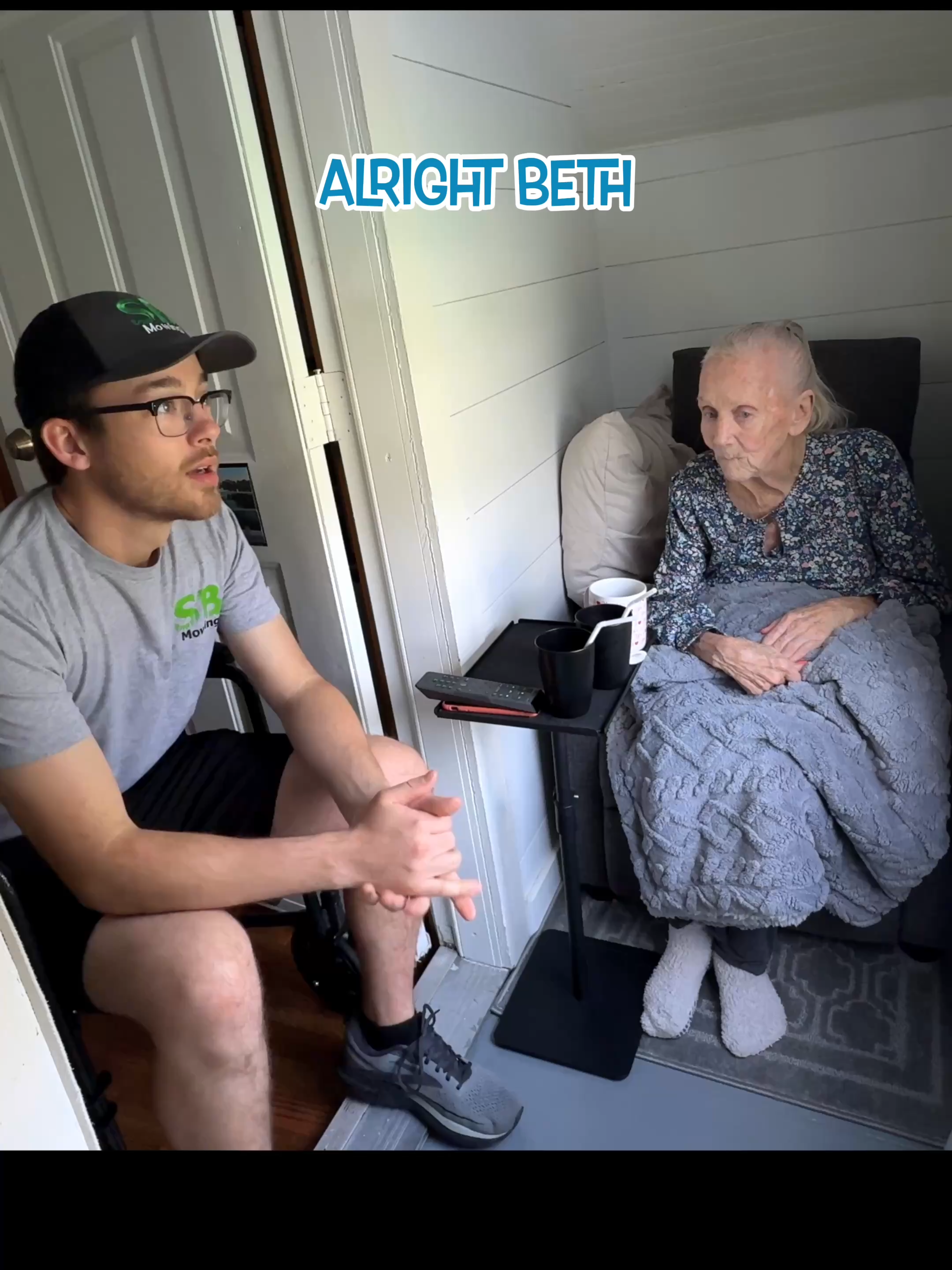 She had TEARS OF JOY on her face - An update on Beth #sbmowing #beth #update