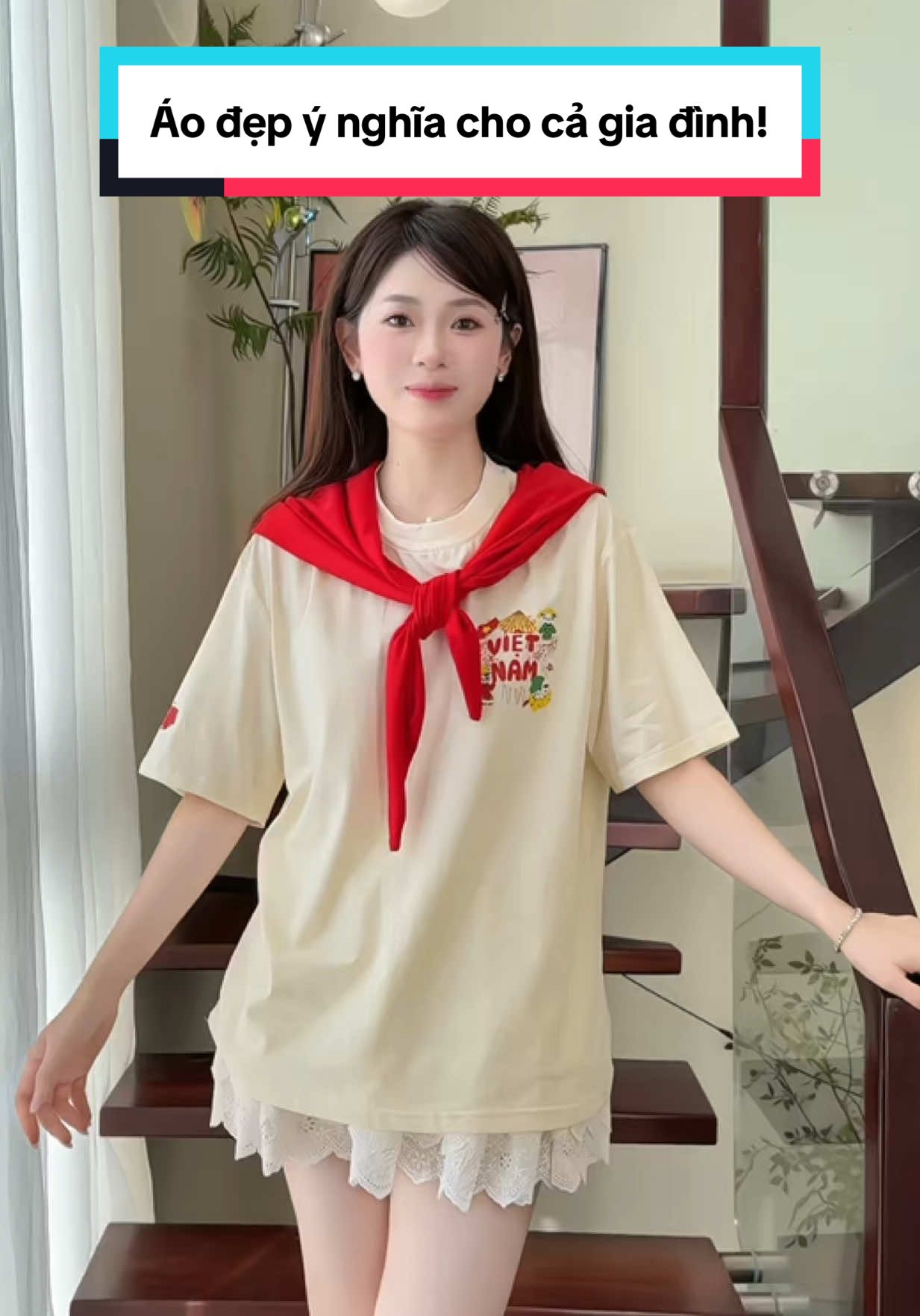 Áo đẹp ý nghĩa cho cả gia đình! #aothun #aophongnu #aothuncotton #aothunnu #aothunxinh #Doxinhmoingay #fyp #xuhuong #thoitrang #changthoitrang #OOTD #macdepcungtiktok #trending #elchang #outfitideas #outfit #macdepmoingay #thoitrangnutinh  #thoitrangnu #thoitrangfreestyle  #review #thoitrangnu #fashion #reviewlamdep #CapCut 