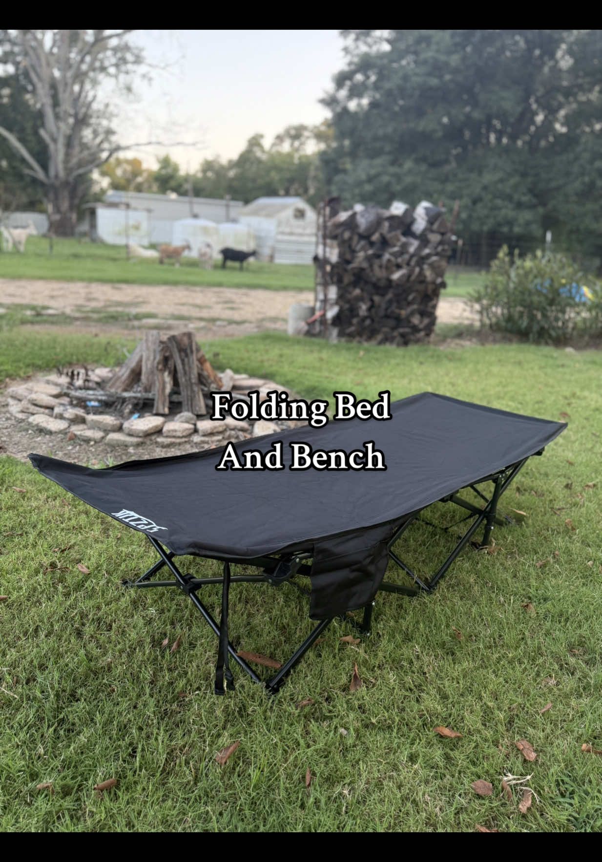 I love when products are multi use 😍 And when a product is useful for more than one demographic! From sleepovers, to parents who have to sleep in a kid’s room, to camping, to sports games, this folding bed is super useful! Bonus it’s so sturdy that it fit our family of 5! #asmr #camping #campinghack #parenthack #cot #foldingbed #foldingchair #sportsmom #homegadgets #outdoorgadgets #gadget 