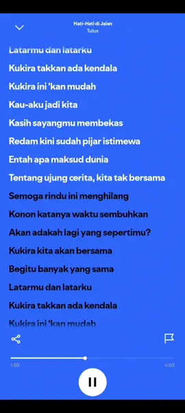 { Lirik lagu 