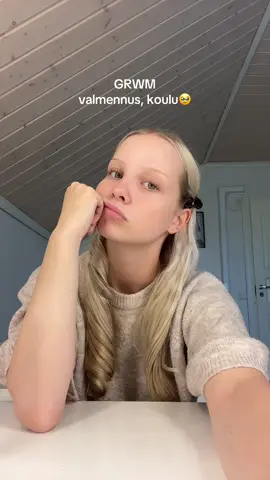 GRWM🥹 Montako grwm videota haluutte viikossa?💞 #foryou #frypgシ #fördig #fry #fyp #O💞 #ilona #noora #finland #grwm #grwmmakeup #orange 