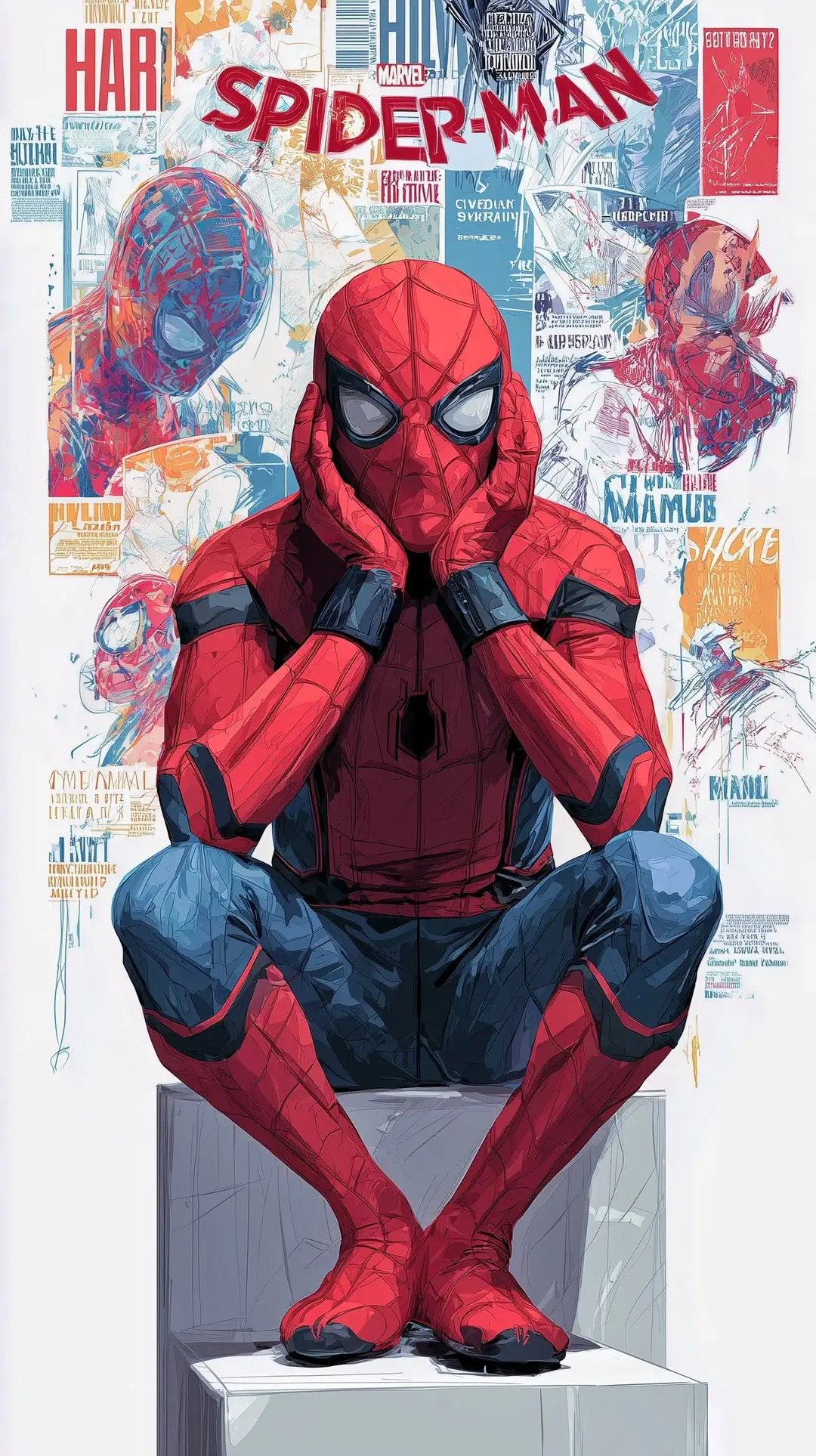 #spiderman #marvel #edit #wallpaper #phone #foryou 