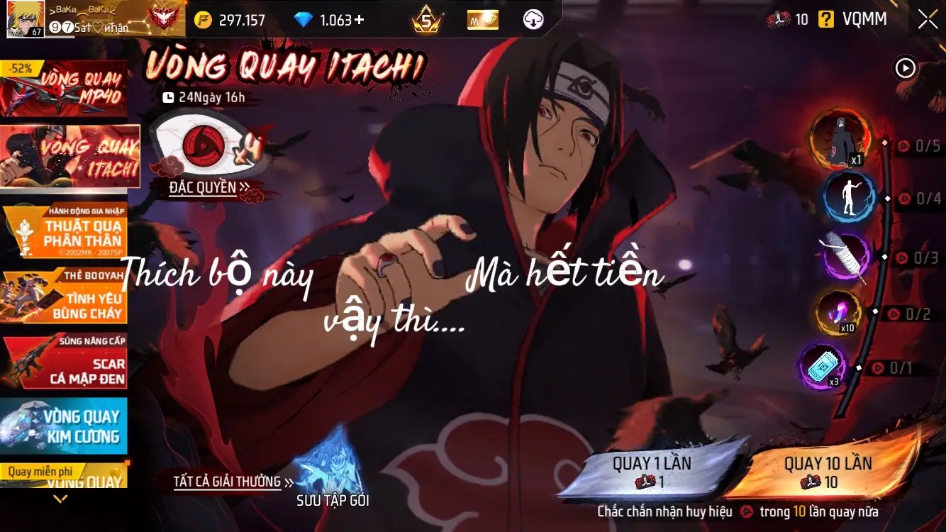 #free_fire #fyp #itachi #xuhuong 