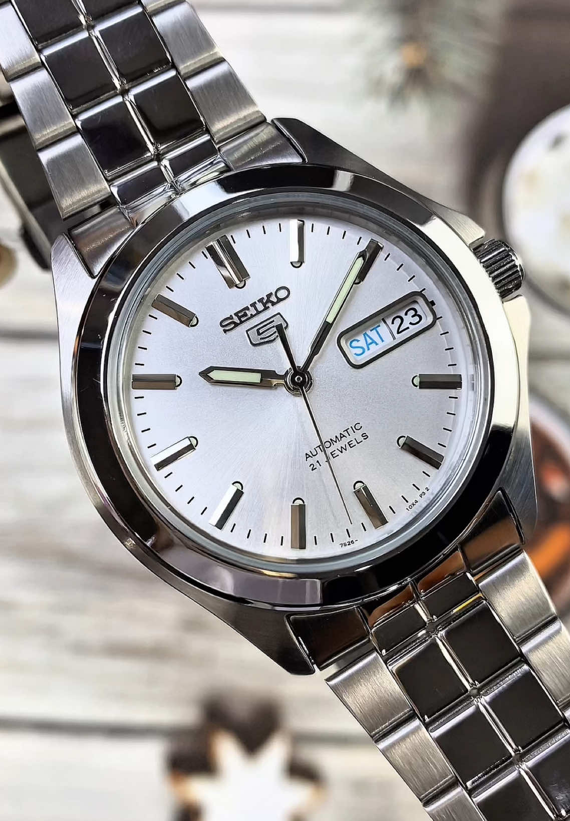 Một chiếc cuối giá siêu tốt Seiko 5 Size nhỏ#donghonam #seiko #seiko5 #seikowatch 