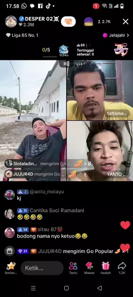 Desper vs tato Medan dan Yanto ompong#fypage @♐DESPER 02☠️ @Sambel Anggun Josss 