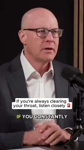 If you’re always clearing your throat, listen closely 