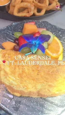 love a good brunch! so many tasty options! pan Asian and Latin fusion restaurant overlooking the waterways of Las Olas  #CasaSensei #Brunch #FortLauderdale #Foodie #olebrandselect 