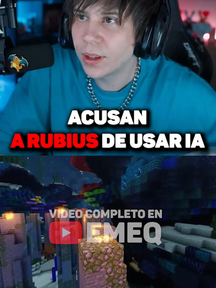 Acusan a Rubius de usar IA #rubius #elrubius #elrubiusomg #salseoentiktok