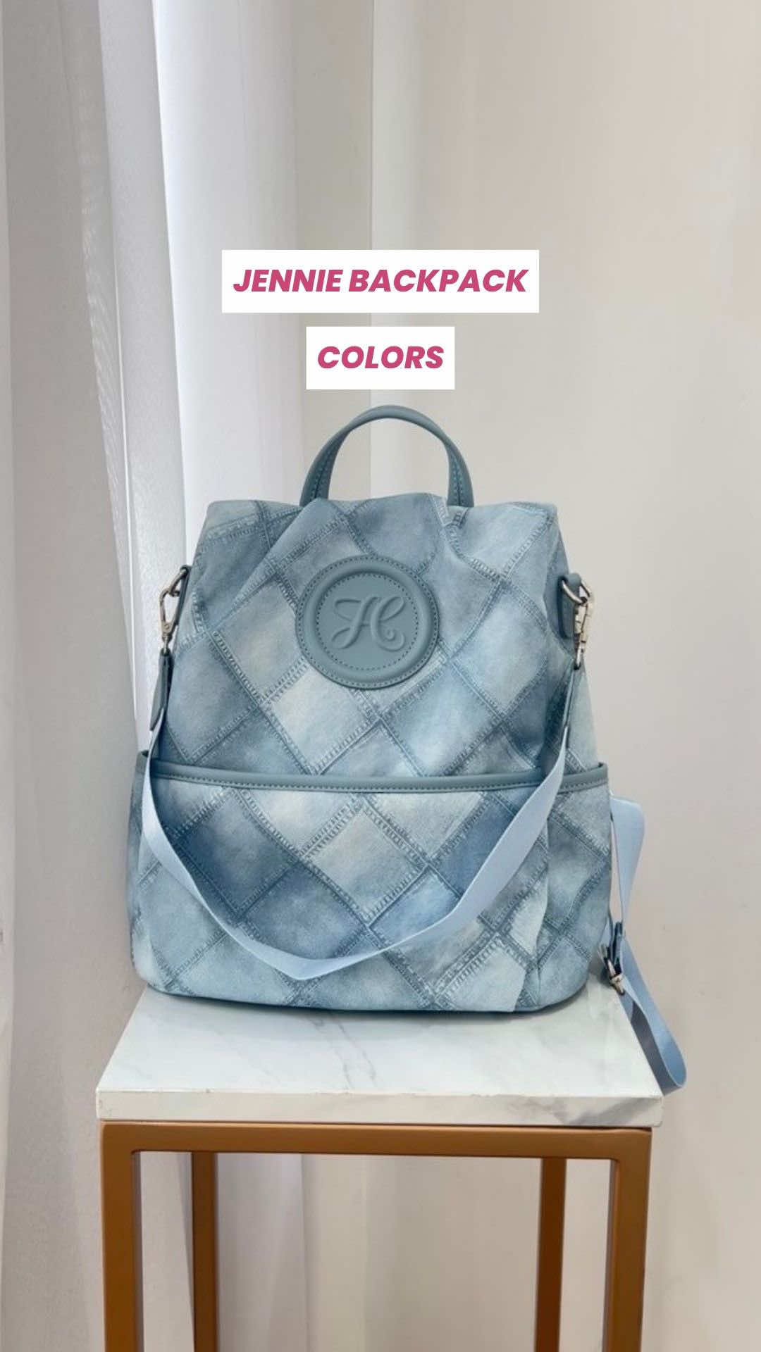 Kamu kepengen Jennie Backpack warna apa? Coba komen!🤭#JimsHoney #WIBGAJIAN #PromoGuncang88 #GajianSale #ranselwanita #taslokal #tasjimshoney 