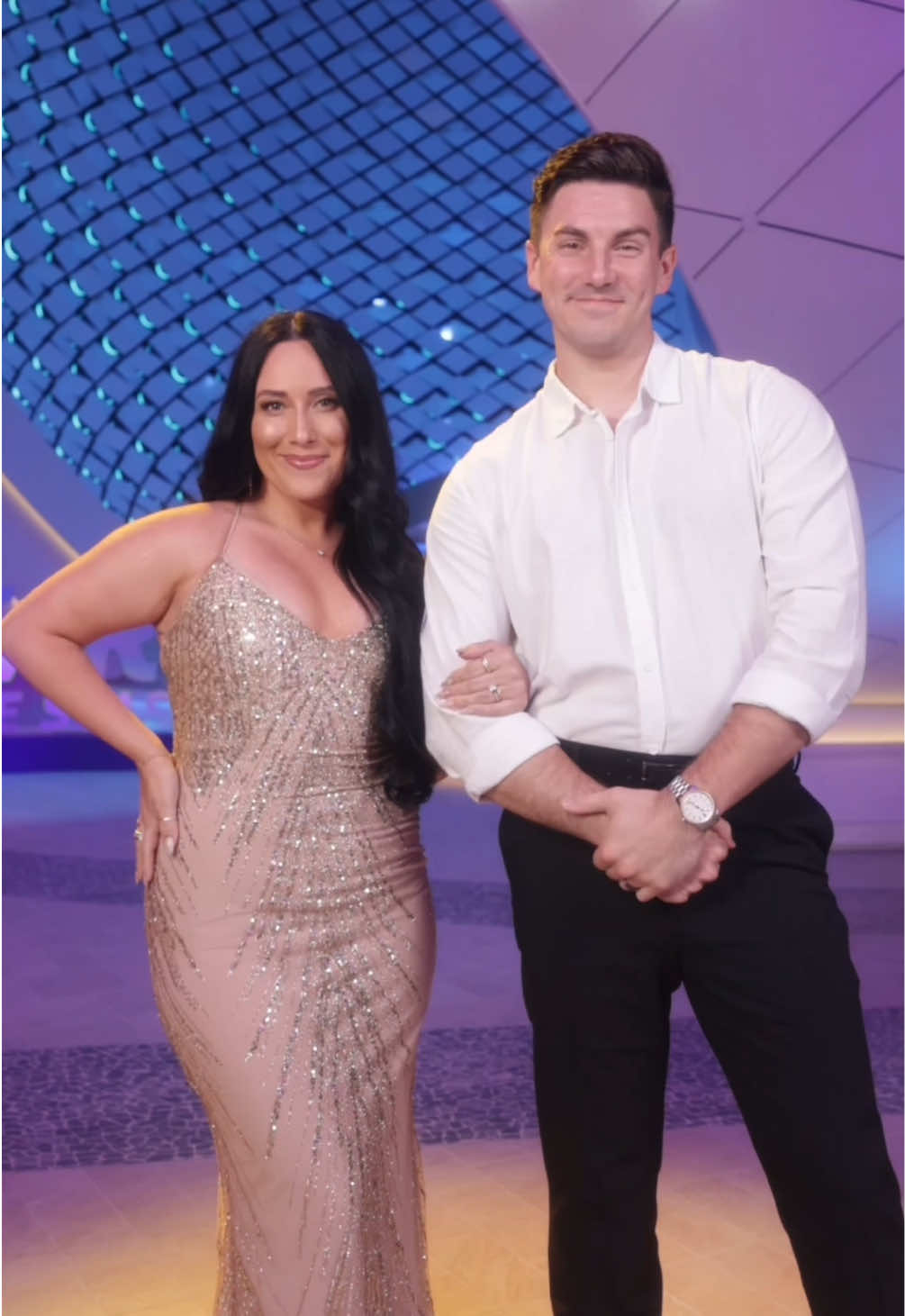 We watched this back so many times 🤭 #couple #marriedlife #noahandlori #StaroftheSeas #RoyalPartner @Royal Caribbean 