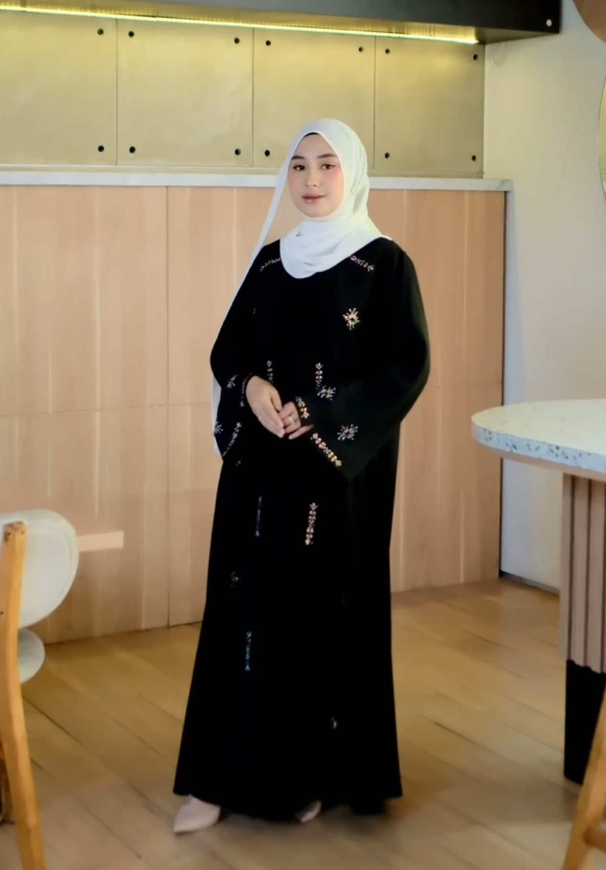 New abaya hitam  #abayastyle #gamismurah #guncang88 #gamis2025 #abaya 