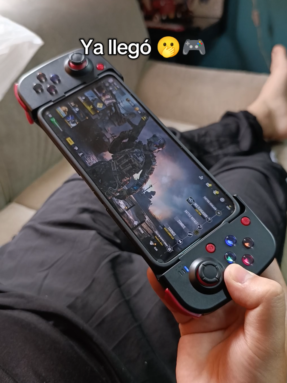 a mí me ha gustado mucho, y ustedes? quieren uno? 😌 #gamepad #juegos #videojuegos #chicagamer #codm  #tiktokmehizocomprarlo #viralproducts #callofdutymobile 