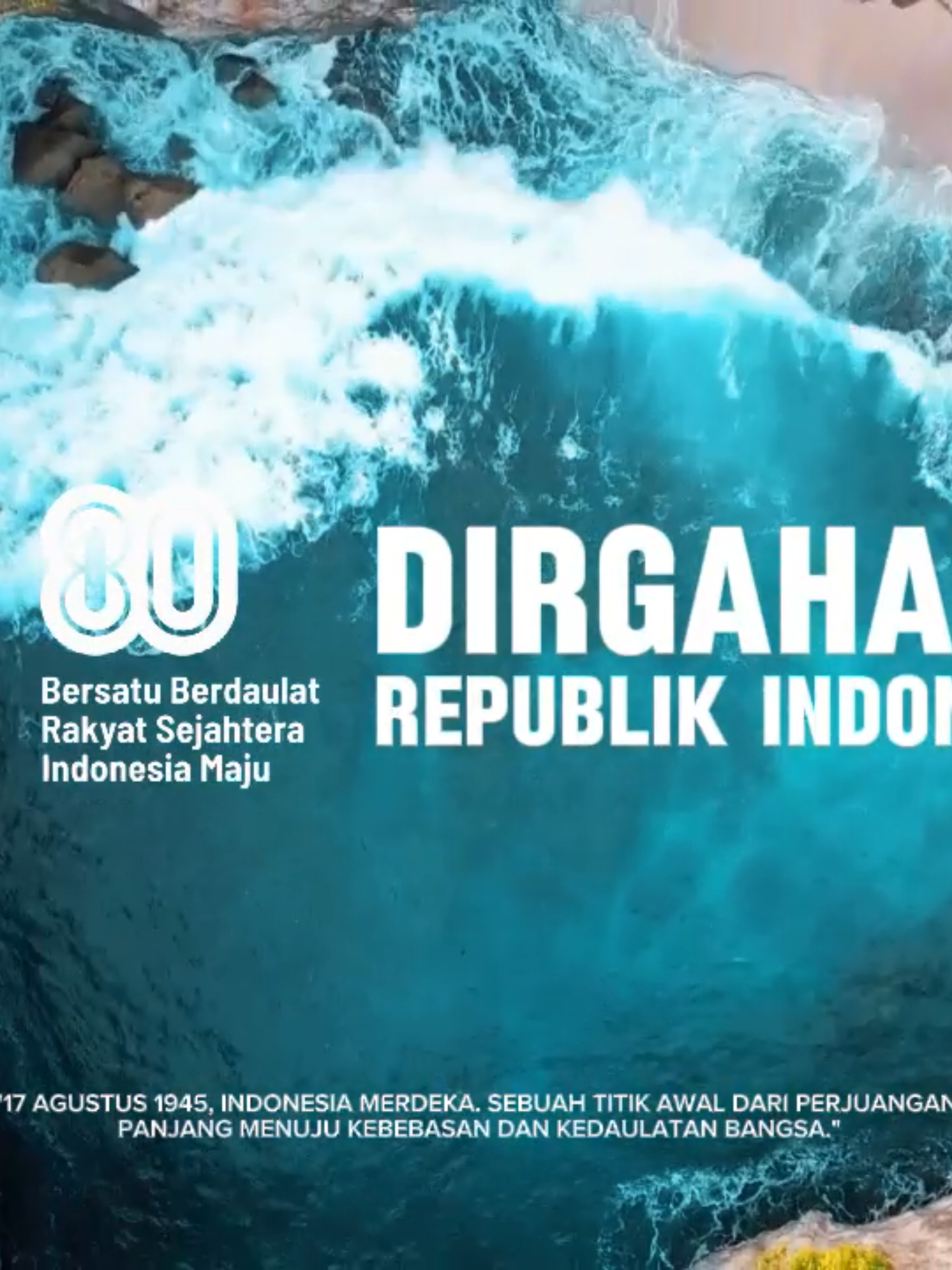 DIRGAHAYU REPUBLIK INDONESIA  #aesthetic #cinematicvideo #trending #viral #fyp #templatecapcut #ustemplates #trendingvideos #aesthetic #CapCut 