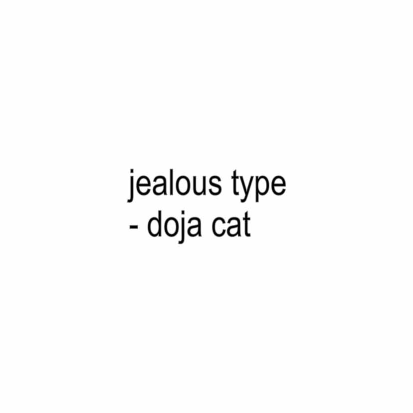 jealous type #dojacat #lyrics #tradução #fy #fyp #foryou 