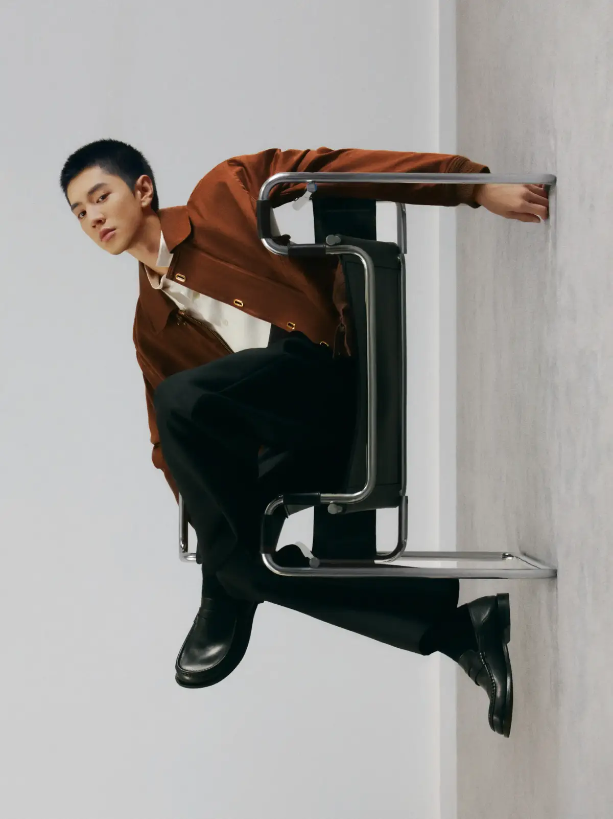 first photoshoot with buzz cut hair #chenzheyuan #陈哲远 #chenzheyuan陈哲远 