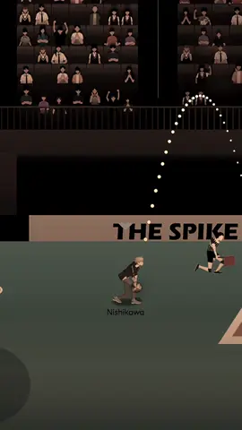 nekzo ktika di kasih serve ace : aku nak🤭😋                                                                                                nekzo ketika serve nya di terima : 😡😡😡😡😡 #fyp #thespikevolleyballstory #nishikawa #nekzocomebackstronger #game 