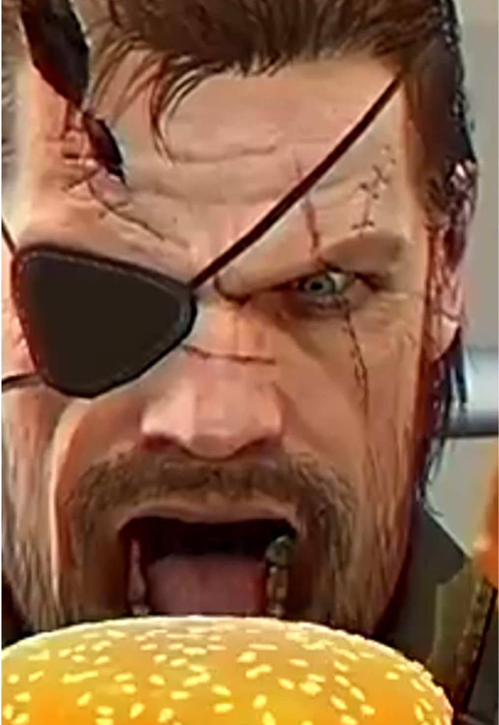 Snake Ate Ocelot’s BURGER!! 😱 #snake #ocelot #mgsv #mgs #metalgearsolid #metalgear #fyp