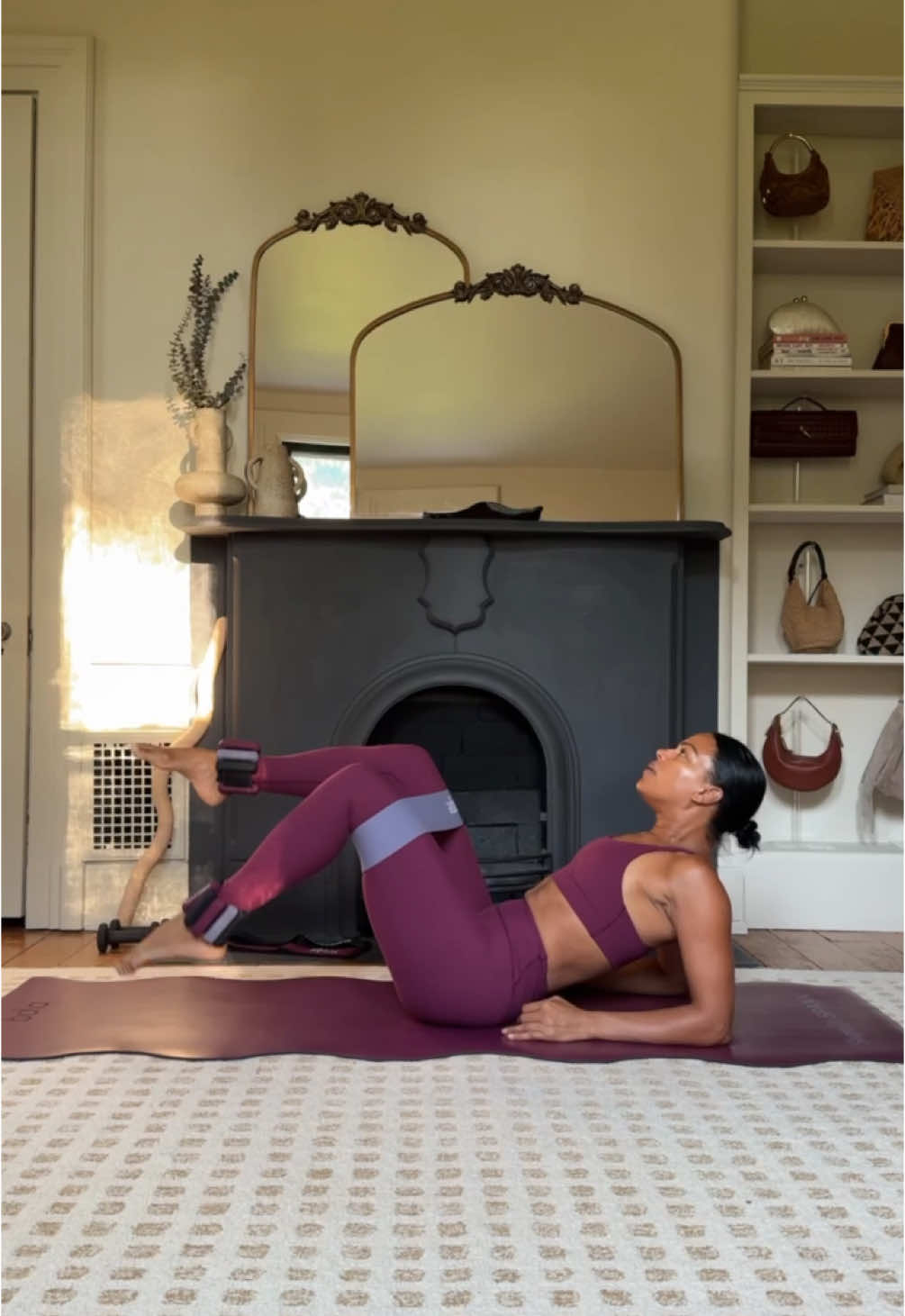 @spanx x bala teamed up for the prettiest collab! New fall colors in the SPANXsmooth OnForm (buttery soft lightweight activewear for low impact workouts) paired with matching bala equipment?? Yes, please! I went true to size! Use code ANNAGXSPANX for 15% off your first purchase and free shipping! Everything is linked in my LTK!