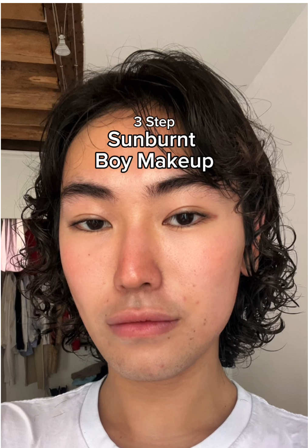 meant to enhance, not cover :) using: @Saie @Westman-Atelier @Rose Inc #fyp #boymakeup #sunburntmakeup #summermakeup #toastymakeup #mensmakeup #blush #boyfriendblush #