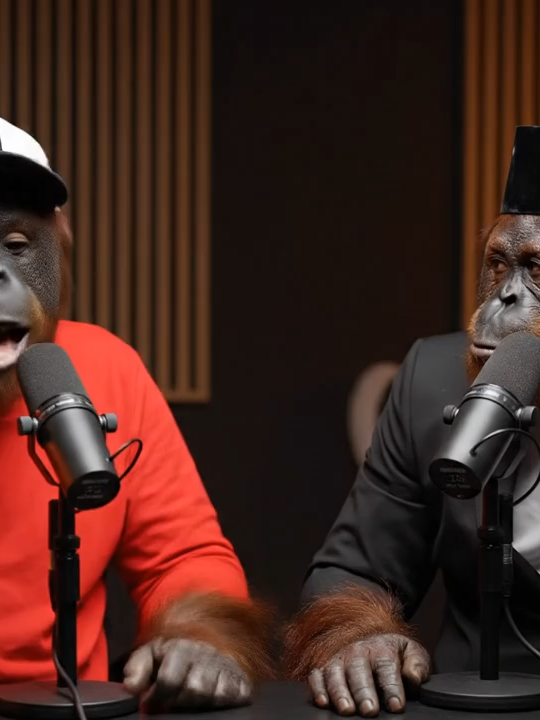 Podcast_Orang_Utan_AI_Bisnis_dan_Humor #ai #vo3 #orangutan #podcast#fyppppppppppppppppppppppp