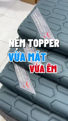 Nệm Topper điều hoà vừa mát vừa êm lưng. Nệm điều hoà Á Châu. #nemtopper #nemdieuhoa #chieudieuhoa #chieudieuhoacaosunon #nem #minhladinhhaday 