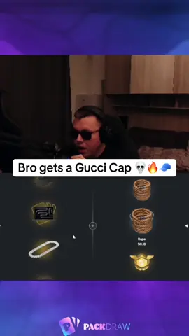 Bro gets a Gucci Cap 💀🔥🧢 #kickstreaming 