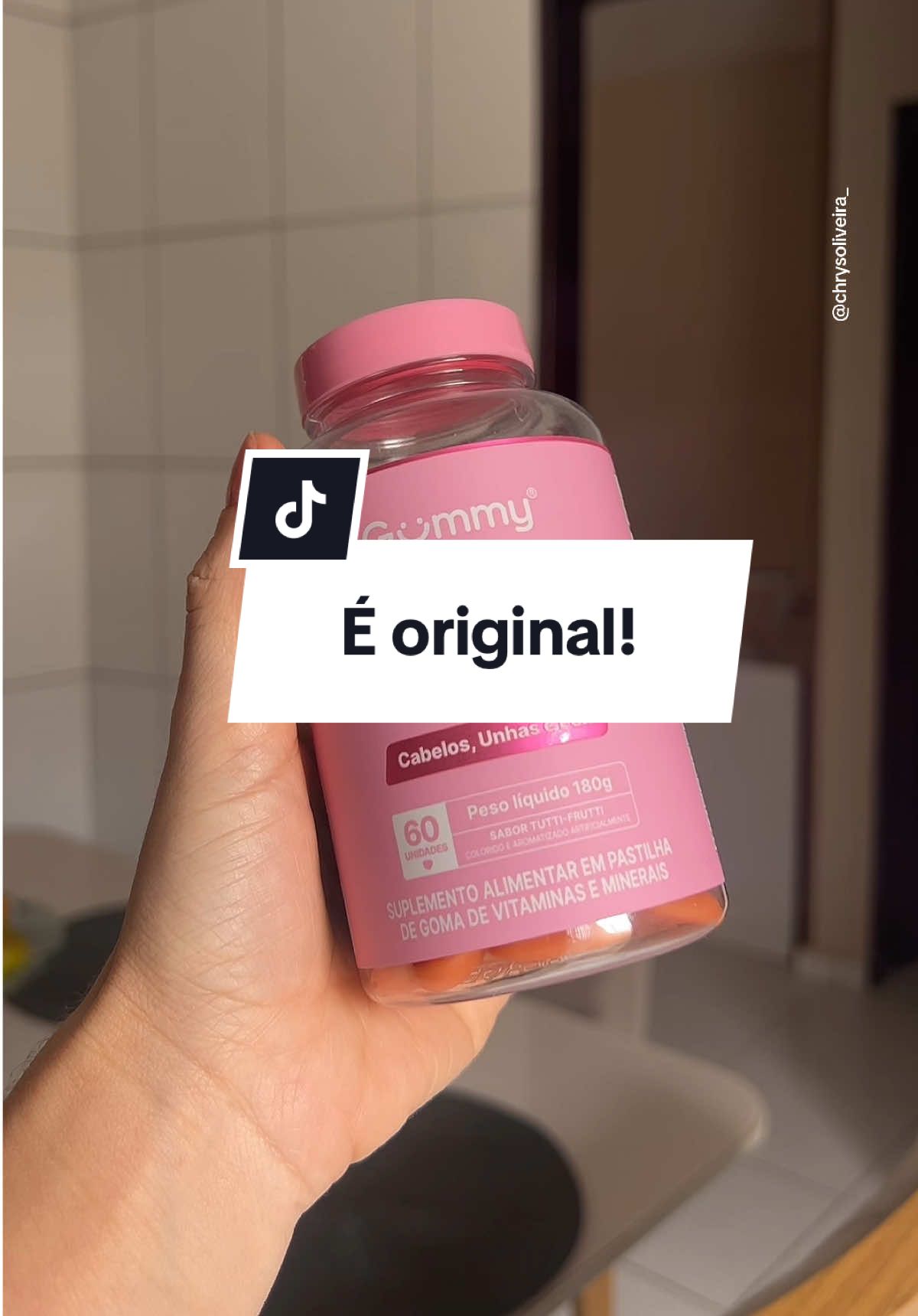 Respondendo a @Maria Isabel Quem está vendendo aqui no TikTok Shop é a própria @Gummy Original pode comprar sem medo amiga! #tiktokshop #gummy #suplementoalimentar #cabelos #unhas #projetorapunzel 