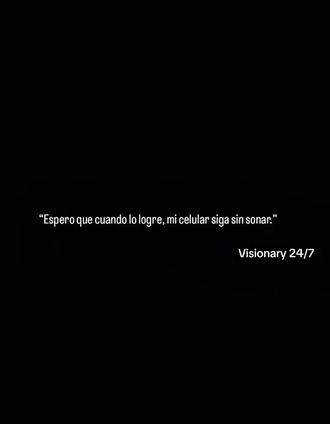 Cuando logres todo, que tu paz siga intacta y tu círculo igual de real. 🌌 #Éxito #Silencio #PazInterior #Visionary247 #Inspiración  